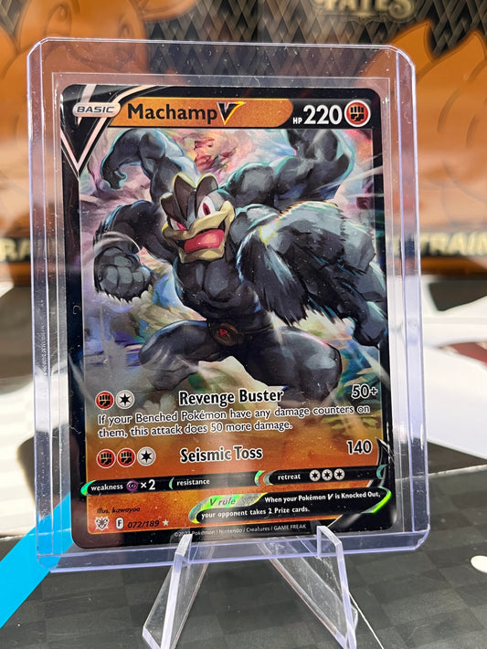 Machamp V - 072/189 - SWSH10: Astral Radiance (SWSH10) Pokémon TCG