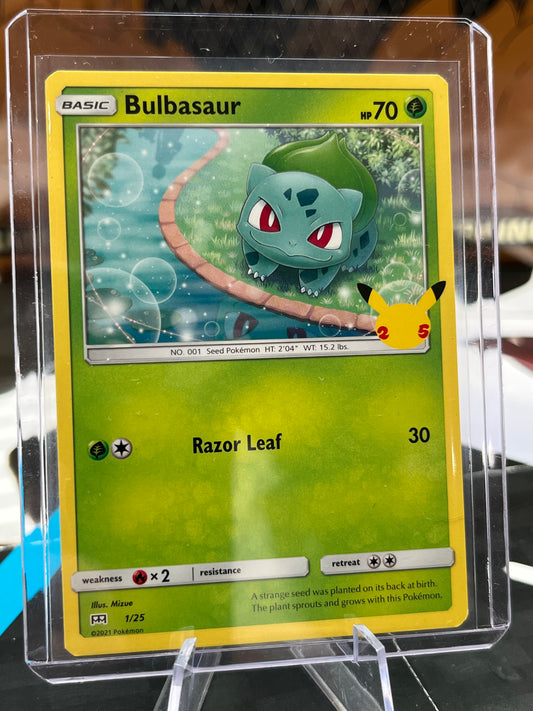 Bulbasaur - 1/25 - McDonald's 25th Anniversary Promos (MCD21) Pokémon TCG
