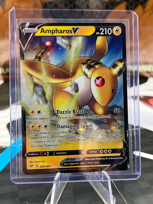 Ampharos V - 049/185 - SWSH04: Vivid Voltage (SWSH04) Pokémon TCG