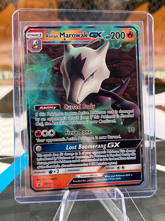 Alolan Marowak GX - SM187 - SM Promos (SMP) Pokémon TCG