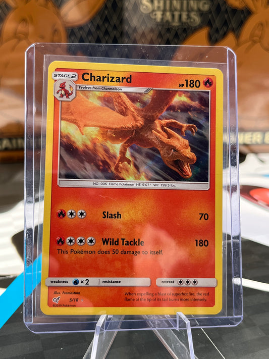 Charizard - 5/18 - Detective Pikachu (DEP) Pokémon TCG