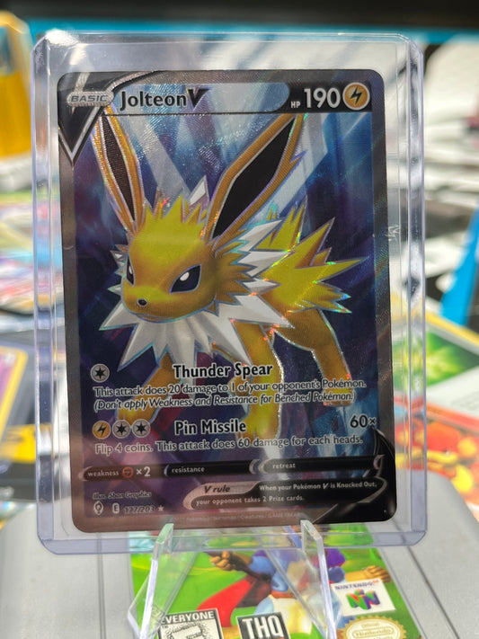 Jolteon V (Full Art) - 177/203 - SWSH07: Evolving Skies (SWSH07) Pokémon TCG