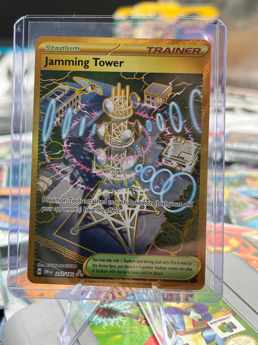 Jamming Tower - 243/182 - SV10: Destined Rivals (DRI) Pokémon TCG