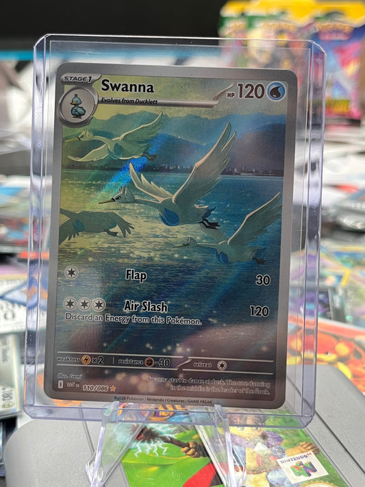 Swanna - 110/086 - SV: White Flare (WHT) Pokémon TCG