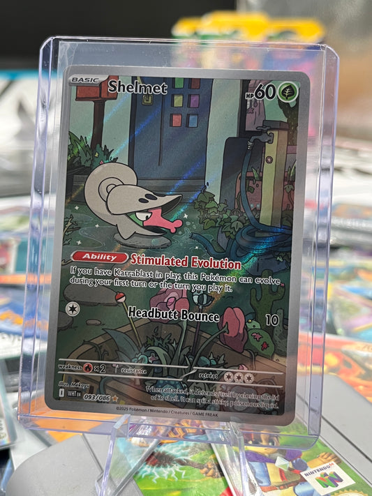 Shelmet - 093/086 - SV: White Flare (WHT) Pokémon TCG