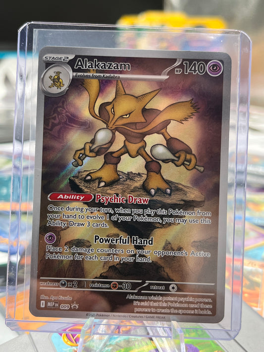 Alakazam - 009 - ME: Mega Evolution Promo (MEP) Pokémon TCG
