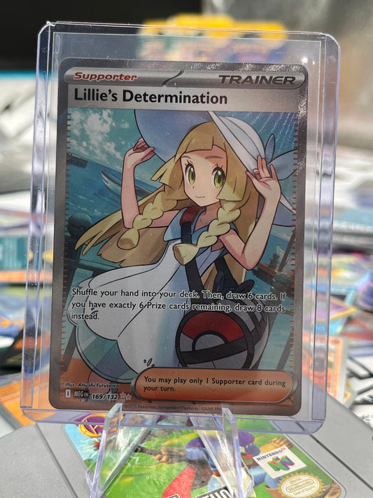 Lillie's Determination - 169/132 - ME01: Mega Evolution (MEG) Pokémon TCG