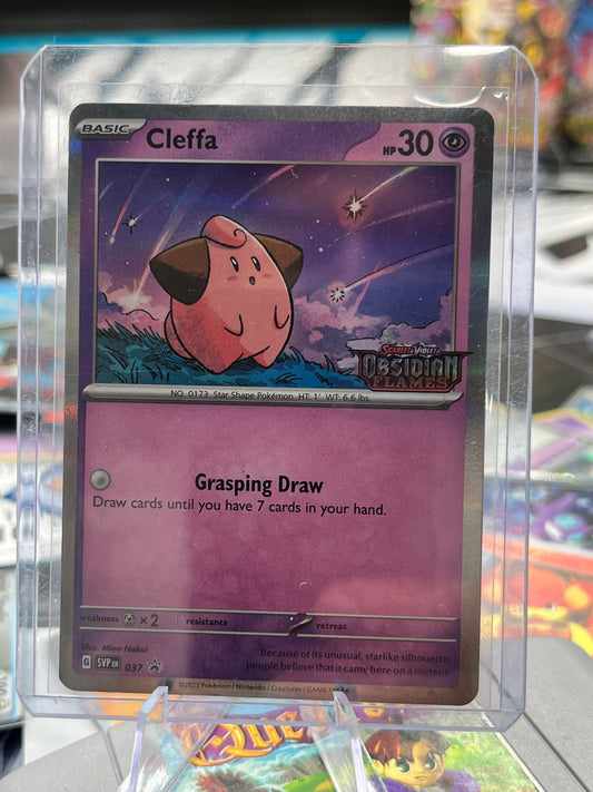Cleffa - 037 (Prerelease) - SV: Scarlet & Violet Promo Cards (SVP) Pokémon TCG