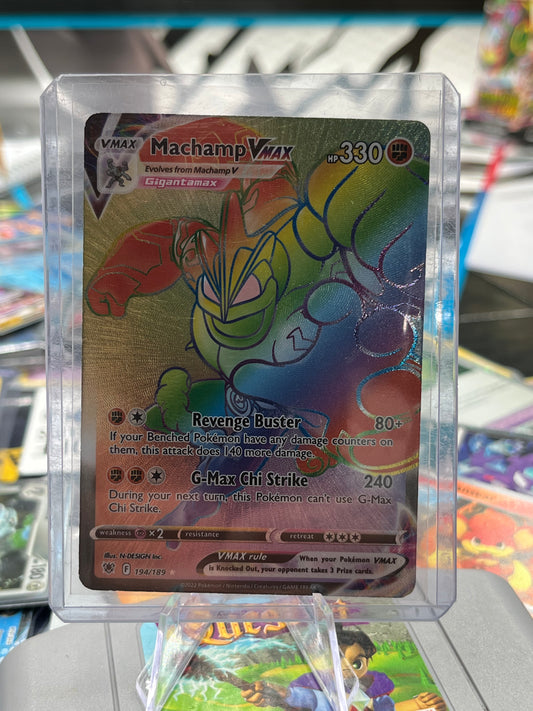 Machamp VMAX (Secret) - 194/189 - SWSH10: Astral Radiance (SWSH10) Pokémon TCG