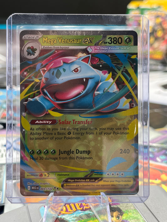 Mega Venusaur ex - 003/132 - ME01: Mega Evolution (MEG) Pokémon TCG