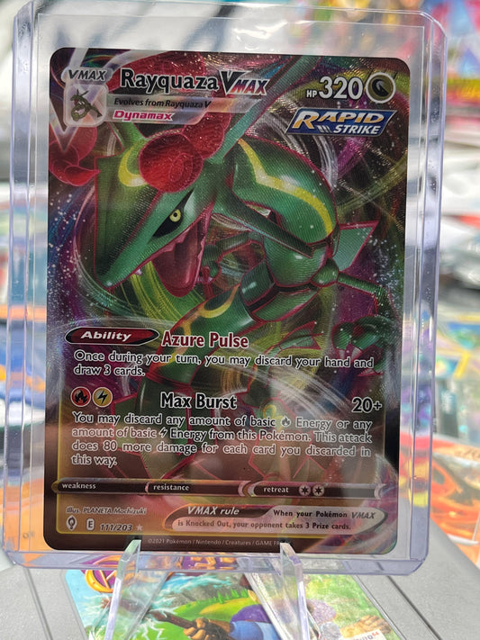 Rayquaza VMAX - 111/203 - SWSH07: Evolving Skies (SWSH07) Pokémon TCG