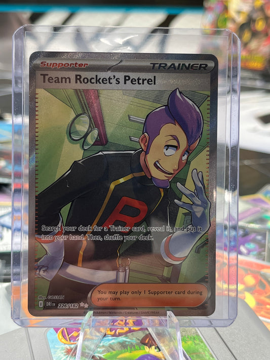 Team Rocket's Petrel - 226/182 - SV10: Destined Rivals (DRI) Pokémon TCG