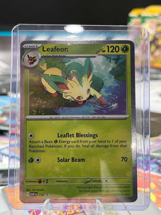 Leafeon - 170 (Cosmos Holo) - SV: Scarlet & Violet Promo Cards (SVP) Pokémon TCG