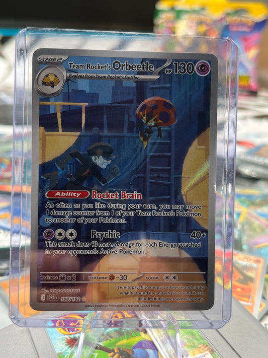 Team Rocket's Orbeetle - 198/182 - SV10: Destined Rivals (DRI) Pokémon TCG