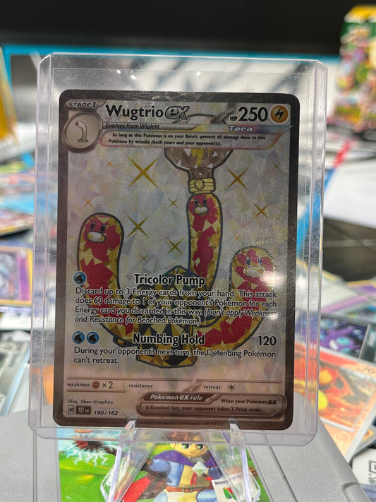 Wugtrio ex - 190/162 - SV05: Temporal Forces (TEF) Pokémon TCG