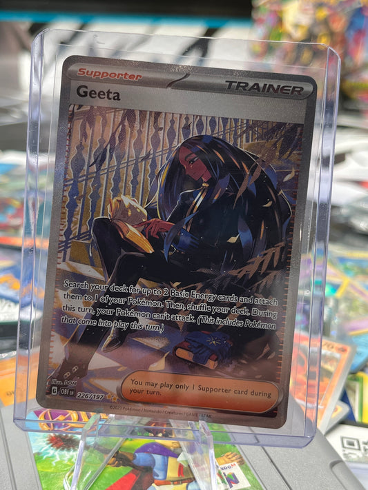 Geeta - 226/197 - SV03: Obsidian Flames (OBF) Pokémon TCG