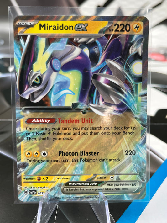 Miraidon ex - 028 - SV: Scarlet & Violet Promo Cards (SVP) Pokémon TCG