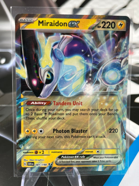 Miraidon ex - 081/198 - Prize Pack Series Cards | Pokémon TCG