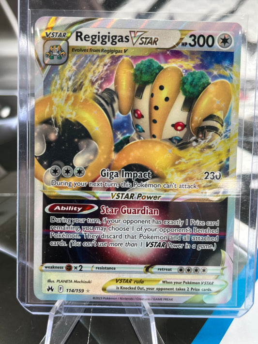 Regigigas VSTAR - 114/159 - Crown Zenith (CRZ) Pokémon TCG