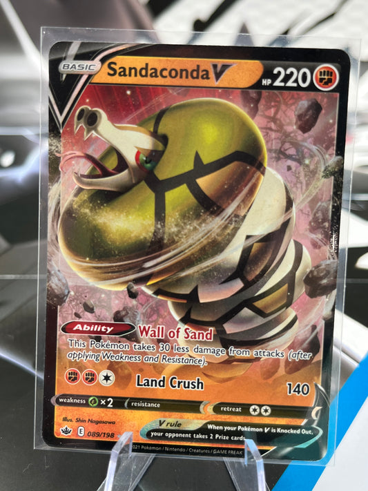 Sandaconda V - 089/198 - SWSH06: Chilling Reign (SWSH06) Pokémon TCG