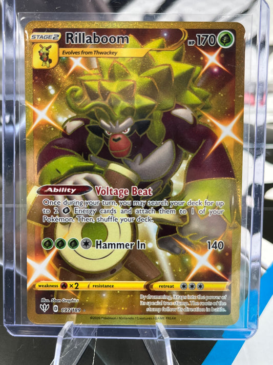 Rillaboom (Secret) - 197/189 - SWSH03: Darkness Ablaze (SWSH03) Pokémon TCG