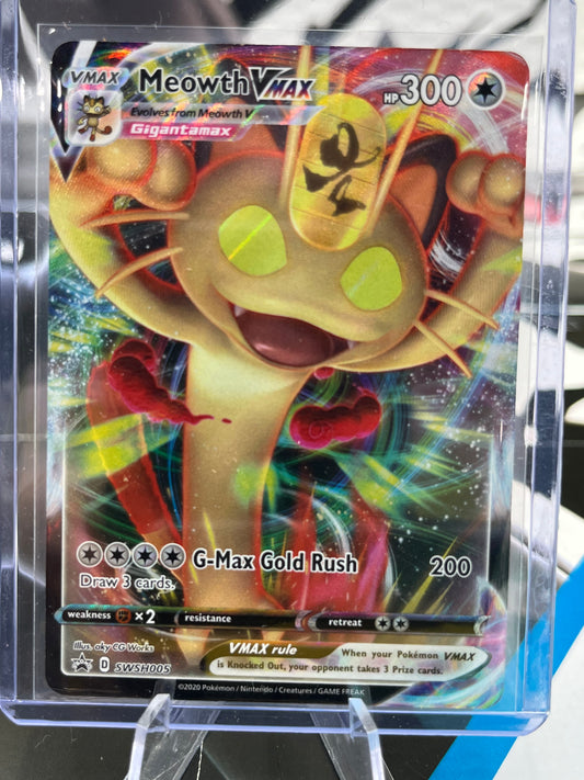 Meowth VMAX - SWSH005 - SWSH: Sword & Shield Promo Cards (SWSD) Pokémon TCG
