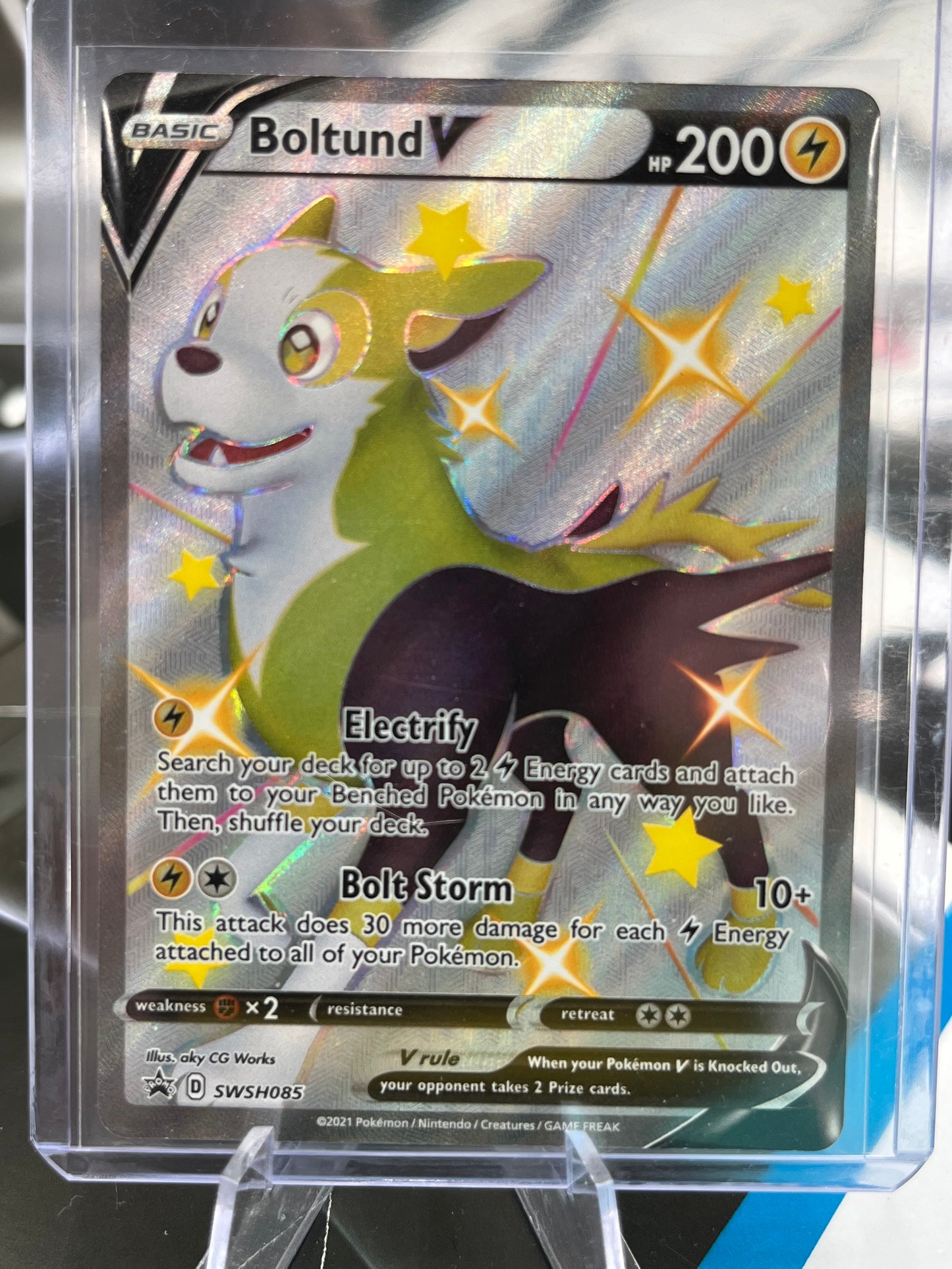 Boltund V - SWSH085 - SWSH: Sword & Shield Promo Cards (SWSD) Pokémon TCG