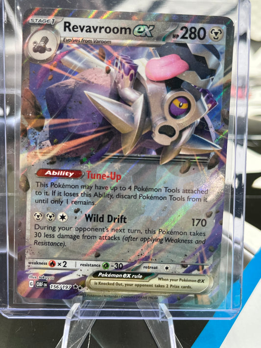 Revavroom ex - 156/197 - SV03: Obsidian Flames (OBF) Pokémon TCG