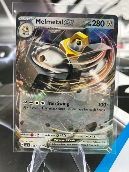 Melmetal ex - 105/142 - SV07: Stellar Crown (SCR) Pokémon TCG