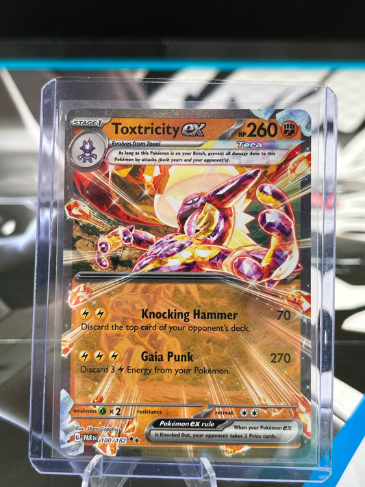 Toxtricity ex - 100/182 - SV04: Paradox Rift (PAR) Pokémon TCG