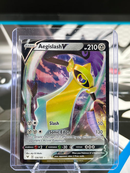 Aegislash V - 126/185 - SWSH04: Vivid Voltage (SWSH04) Pokémon TCG