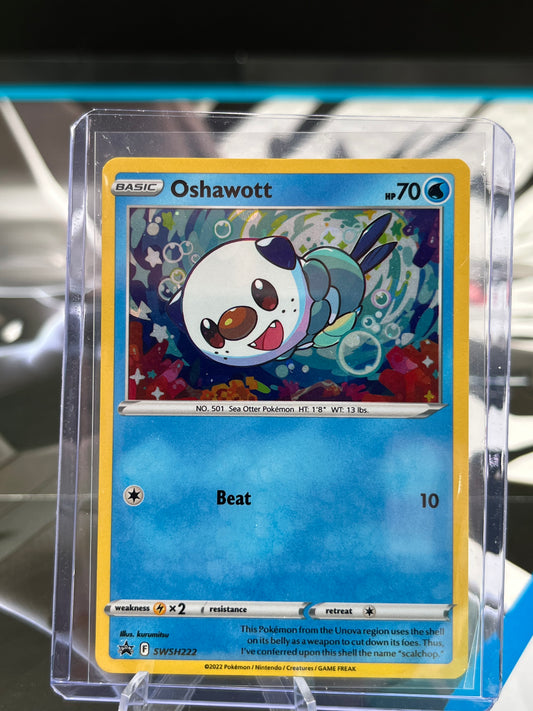 Oshawott - SWSH222 - SWSH: Sword & Shield Promo Cards (SWSD) Pokémon TCG
