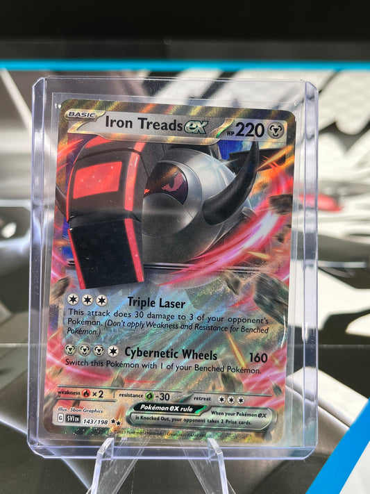 Iron Treads ex - 143/198 - SV01: Scarlet & Violet Base Set (SVI) Pokémon TCG