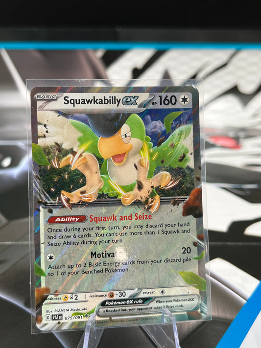 Squawkabilly ex - 075/091 - SV: Paldean Fates (PAF) Pokémon TCG