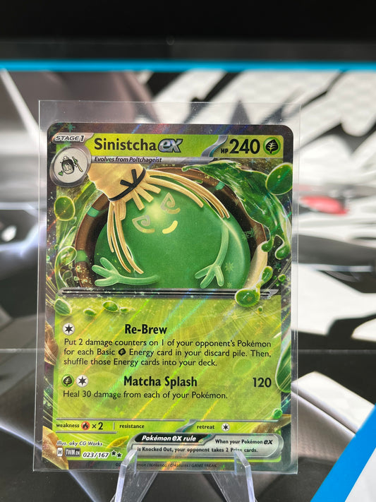 Sinistcha ex - 023/167 - SV06: Twilight Masquerade (TWM) Pokémon TCG