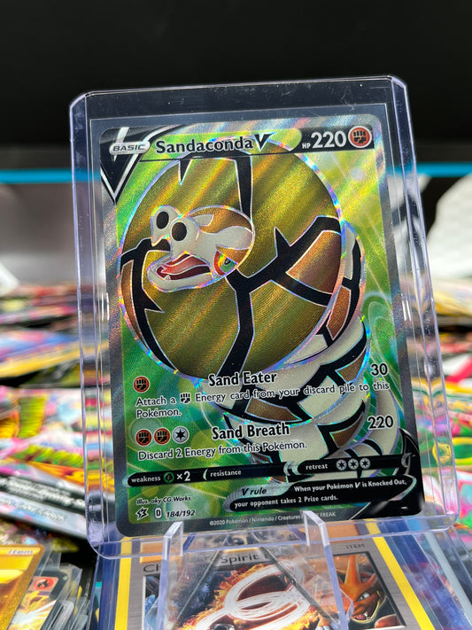 Sandaconda V (Full Art) - 184/192 - SWSH02: Rebel Clash (SWSH02) Pokémon TCG