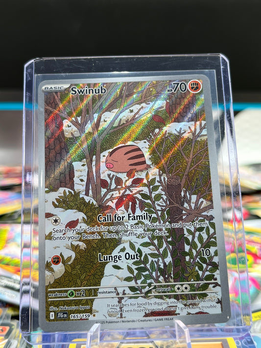 Swinub - 165/159 - SV09: Journey Together (JTG) Pokémon TCG