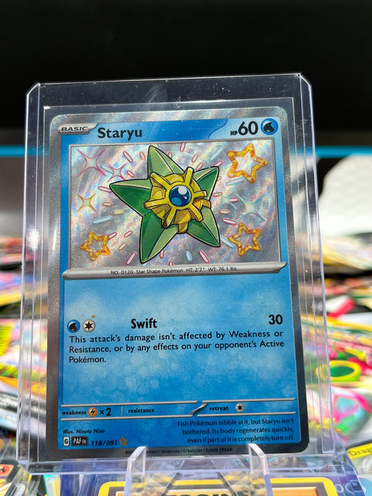 Staryu - 118/091 - SV: Paldean Fates (PAF) Pokémon TCG