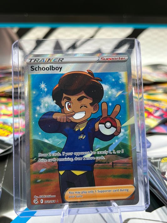 Schoolboy (Full Art) - 261/264 - SWSH08: Fusion Strike (SWSH08) Pokémon TCG