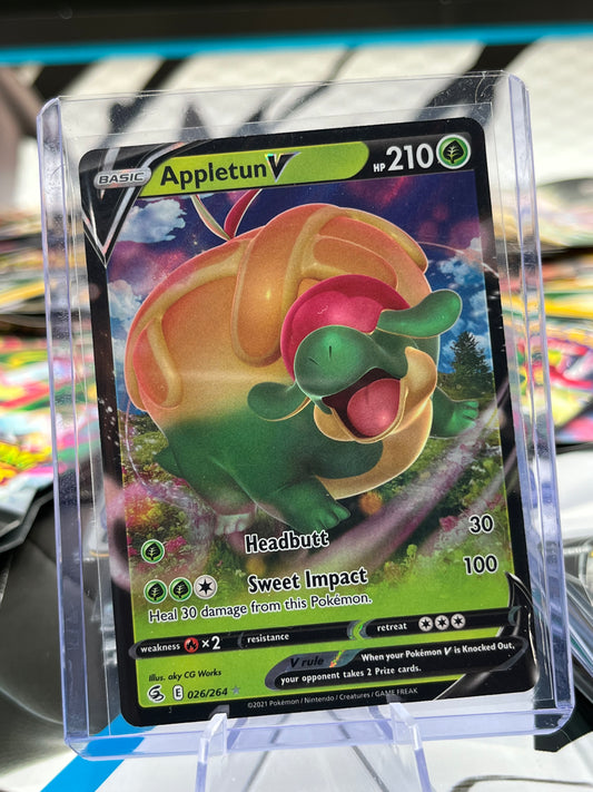 Appletun V - 026/264 - SWSH08: Fusion Strike (SWSH08) Pokémon TCG