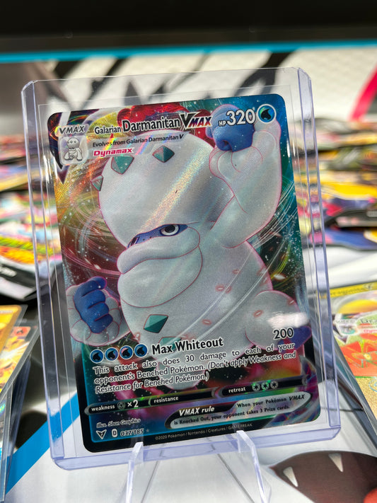 Galarian Darmanitan VMAX - 037/185 - SWSH04: Vivid Voltage (SWSH04) Pokémon TCG