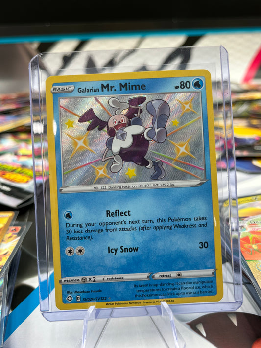 Galarian Mr. Mime - SV020/SV122 - Shining Fates: Shiny Vault (SHFSV) Pokémon TCG