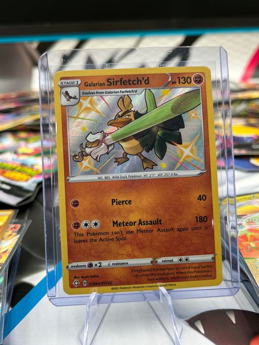 Galarian Stunfisk - SV088/SV122 - Shining Fates: Shiny Vault (SHFSV) Pokémon TCG