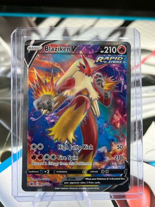 Blaziken V (Full Art) - 161/198 - SWSH06: Chilling Reign (SWSH06) Pokémon TCG