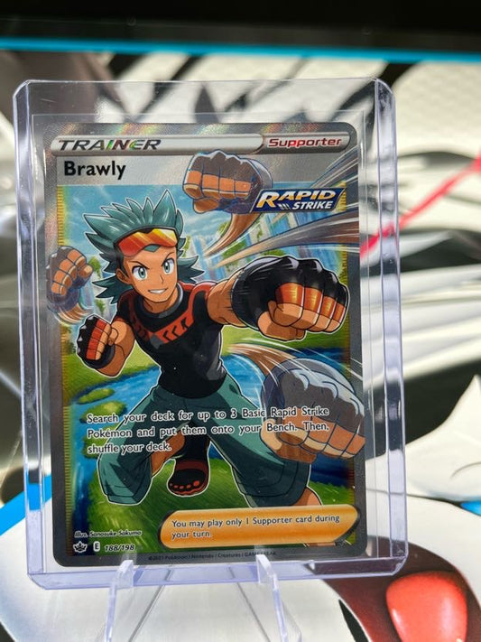 Brawly (Full Art) - 188/198 - SWSH06: Chilling Reign (SWSH06) Pokémon TCG