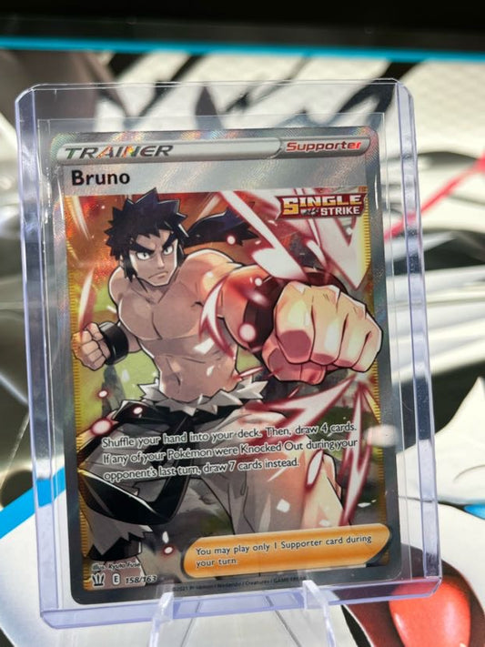 Bruno (Full Art) - 158/163 - SWSH05: Battle Styles (SWSH05) Pokémon TCG