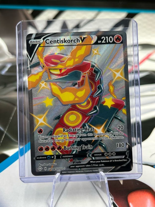 Centiskorch V - SV108/SV122 - Shining Fates: Shiny Vault (SHFSV) Pokémon TCG