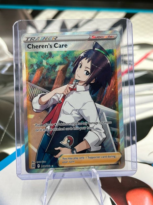 Cheren's Care (Full Art) - 168/172 - SWSH09: Brilliant Stars (SWSH09) Pokémon TCG