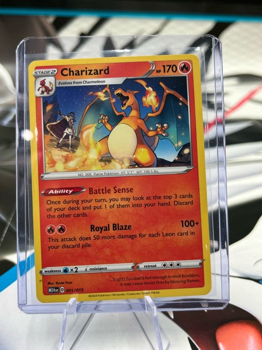 Charizard - 001/015 - McDonald's Promos 2024 (M24) Pokémon TCG