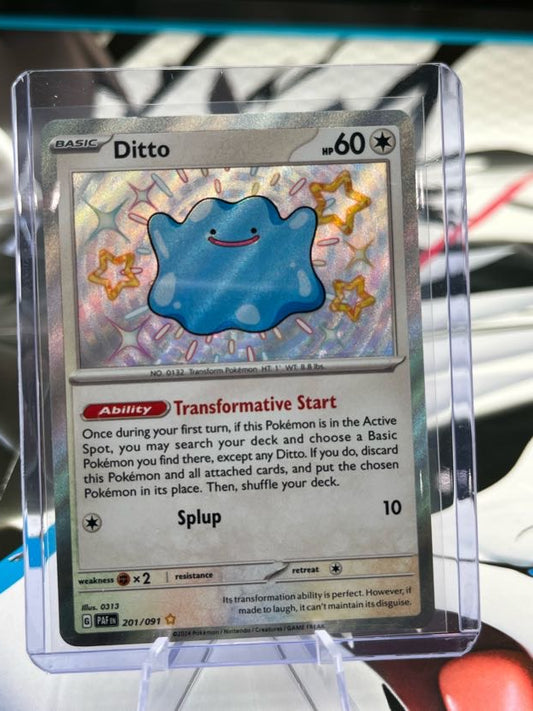 Ditto - 201/091 - SV: Paldean Fates (PAF) Pokémon TCG